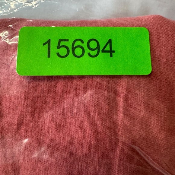 Old Navy Linen Blend Men's Short Sleeve Button Up Camp Shirt Coral Size Large - Picture 13 of 13